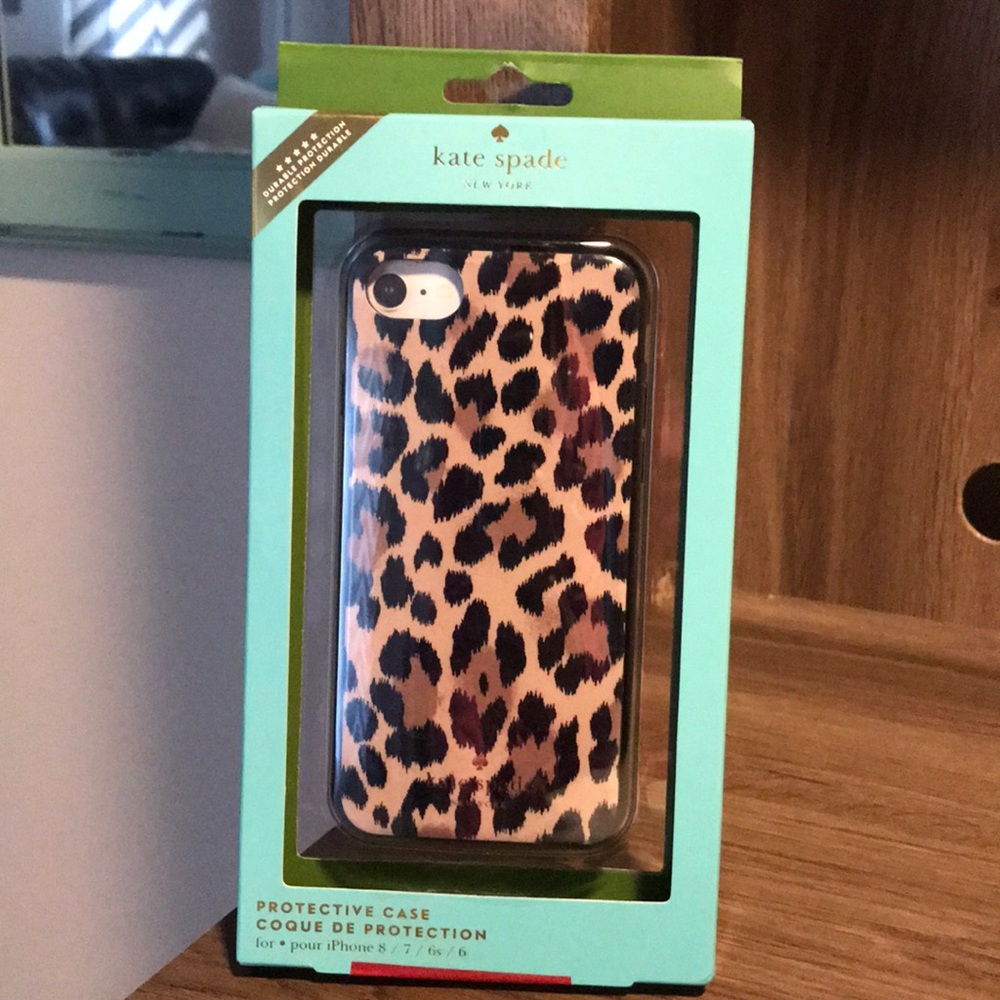 Kate Spade leopard cell phone case
